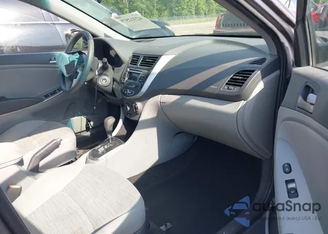 2015 Hyundai Accent Gls from USA, damaged, VIN KMHCT4AE1FU888728